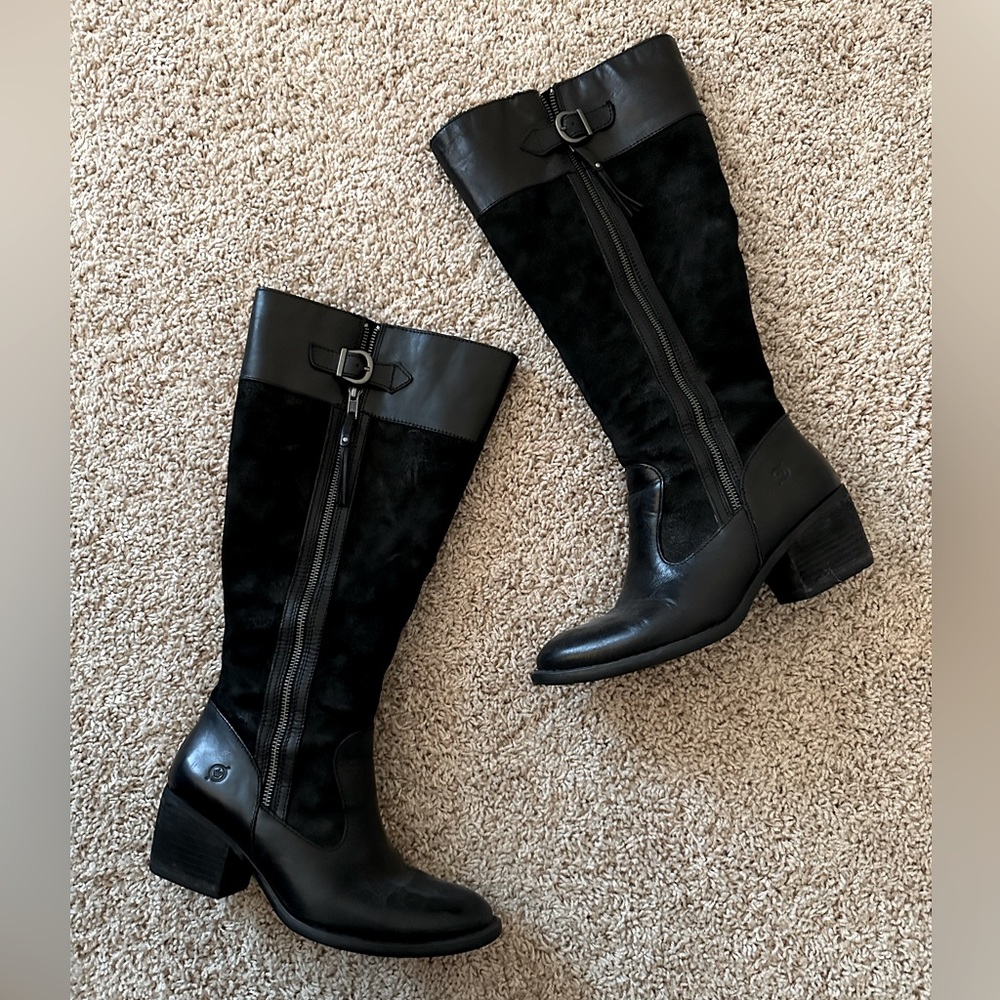 Born Uchee Knee High Boot - Wide Calf